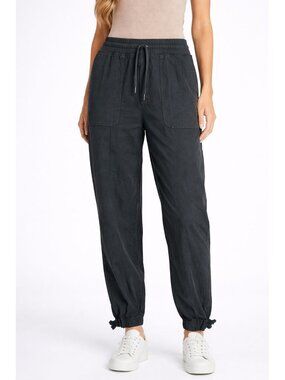 Athleta Farallon Weekender Pant Black Women's XL Tapered Ankle Jogger